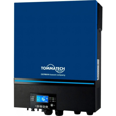 Гібридний сонячний інвертор (hybrid) Tommatech PLUS 7.2kW 48V 80A MPPT 90-450В (TT-MPLUS 7.2KW-48V)