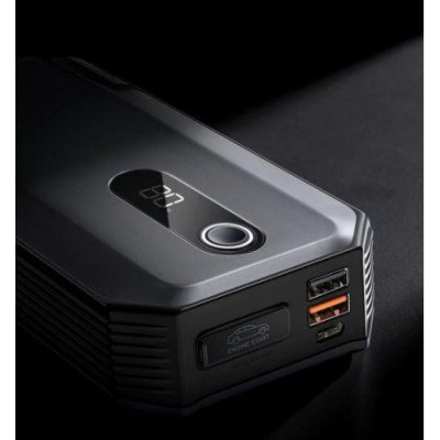 Автономний пусковий пристрій (бустер) Baseus Super Energy Max Car Jump Starter 20000mAh Black (CGNL020001) Автономний пусковий пристрій (бустер) Baseus Super Energy Max Car Jump Starter 20000mAh Black (CGNL020001)