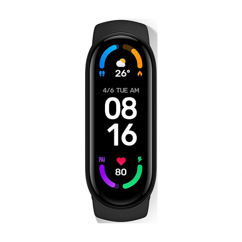 Фітнес-браслет Xiaomi Mi Smart Band 6 Black (BHR4951GL, BHR4955CN)