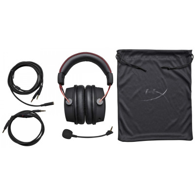 Комп'ютерна гарнітура HyperX Cloud Alpha (HX-HSCA-RD)