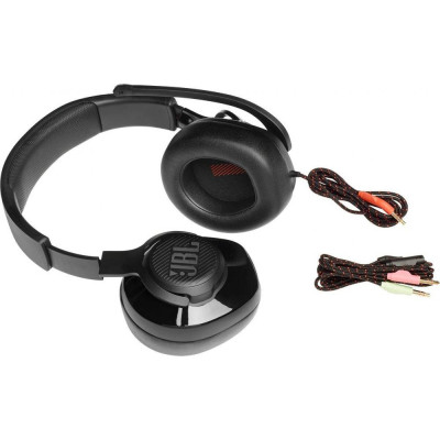 Комп'ютерна гарнітура JBL Quantum 200 Black (JBLQUANTUM200BLK)