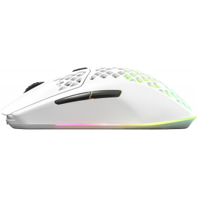 Миша SteelSeries Aerox 3 Wireless Snow (62608)