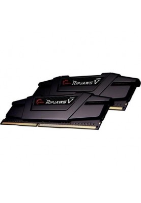Пам'ять для настільних комп'ютерів G.Skill 32 GB (2x16GB) DDR4 3600 MHz Ripjaws V Classic Black (F4-3600C16D-32GVKC)