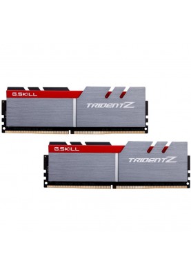 Пам'ять для настільних комп'ютерів G.Skill 32 GB (2x16GB) DDR4 3600 MHz Trident Z Silver/Red