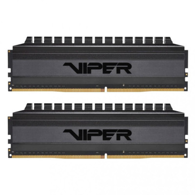 Пам'ять для настільних комп'ютерів PATRIOT 16 GB (2x8GB) DDR4 3600 MHz Viper Blackout (PVB416G360C8K)
