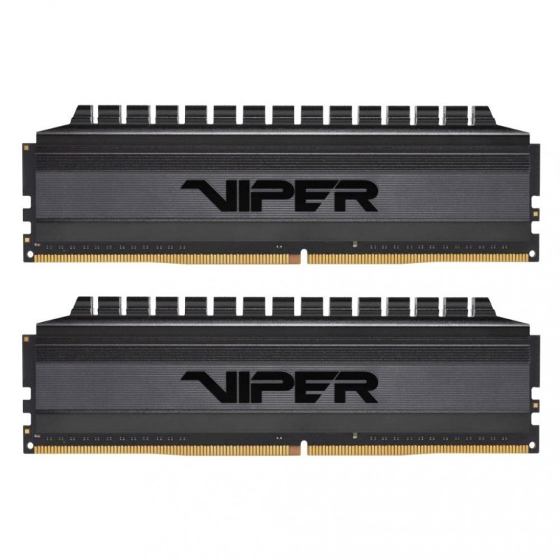 Пам'ять для настільних комп'ютерів PATRIOT 16 GB (2x8GB) DDR4 3600 MHz Viper Blackout (PVB416G360C8K)