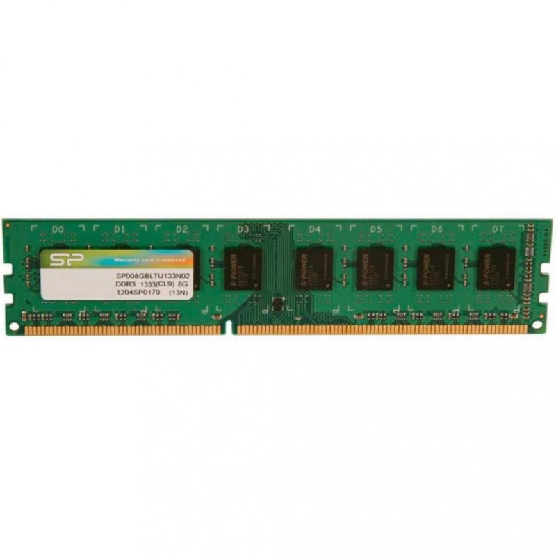 Пам'ять для настільних комп'ютерів Silicon Power 4 GB DDR3L 1600 MHz (SP004GLLTU160N02)