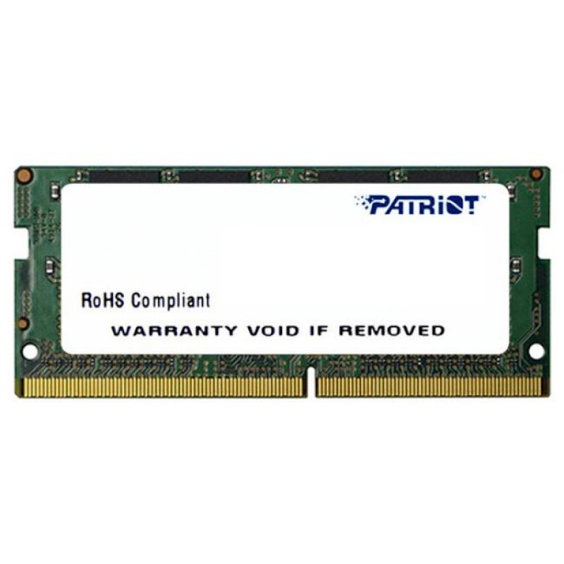 Пам'ять для ноутбуків PATRIOT 8 GB SO-DIMM DDR4 2666 MHz Signature Line (PSD48G266681S)