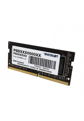 Пам'ять для ноутбуків PATRIOT 8 GB SO-DIMM DDR4 2666 MHz Signature Line (PSD48G266681S)