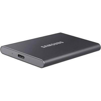 SSD накопичувач Samsung T7 500 GB Titan Gray (MU-PC500T/WW)