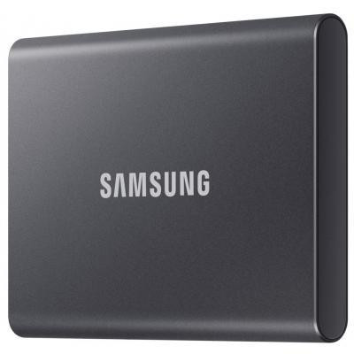 SSD накопичувач Samsung T7 500 GB Titan Gray (MU-PC500T/WW)