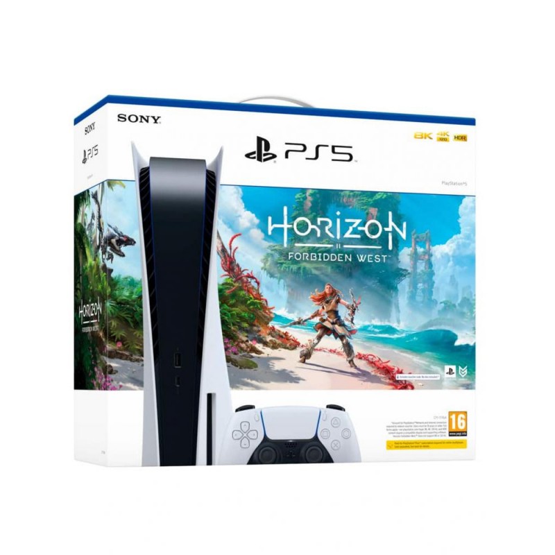 Стаціонарна ігрова приставка Sony PlayStation 5 825GB Horizon Forbidden West Bundle