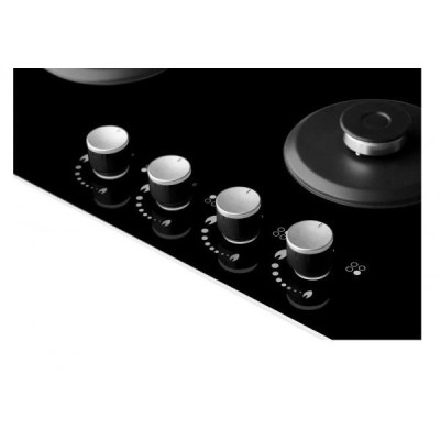 Варильна поверхня газова Borgio 6192-17 FFD black Glass