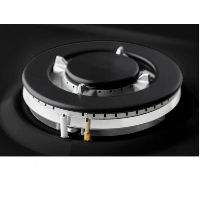Варильна поверхня газова Borgio 6942-17 FFD black Enamelled