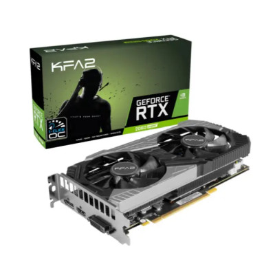 Відеокарта KFA2 GeForce RTX 2060 Super 1-Click OC (26ISL6HP39SK)