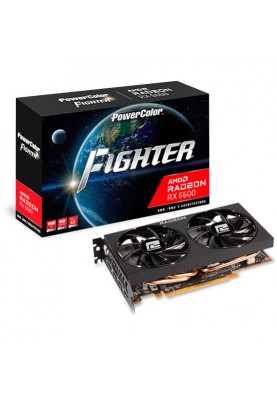 Відеокарта PowerColor Radeon RX 6600 Fighter (AXRX 6600 8GBD6-3DH)