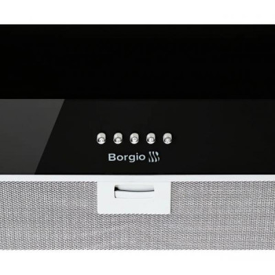 Вбудована витяжка Borgio BBI (TR) 5840 black glass MU