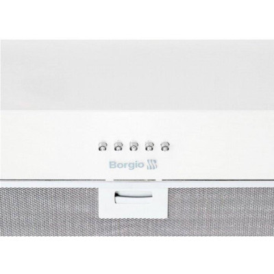 Вбудована витяжка Borgio BBI (TR) 5840 white glass MU