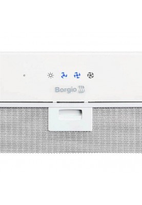 Вбудована витяжка Borgio BBI (TR) 5840 White Glass SU 850