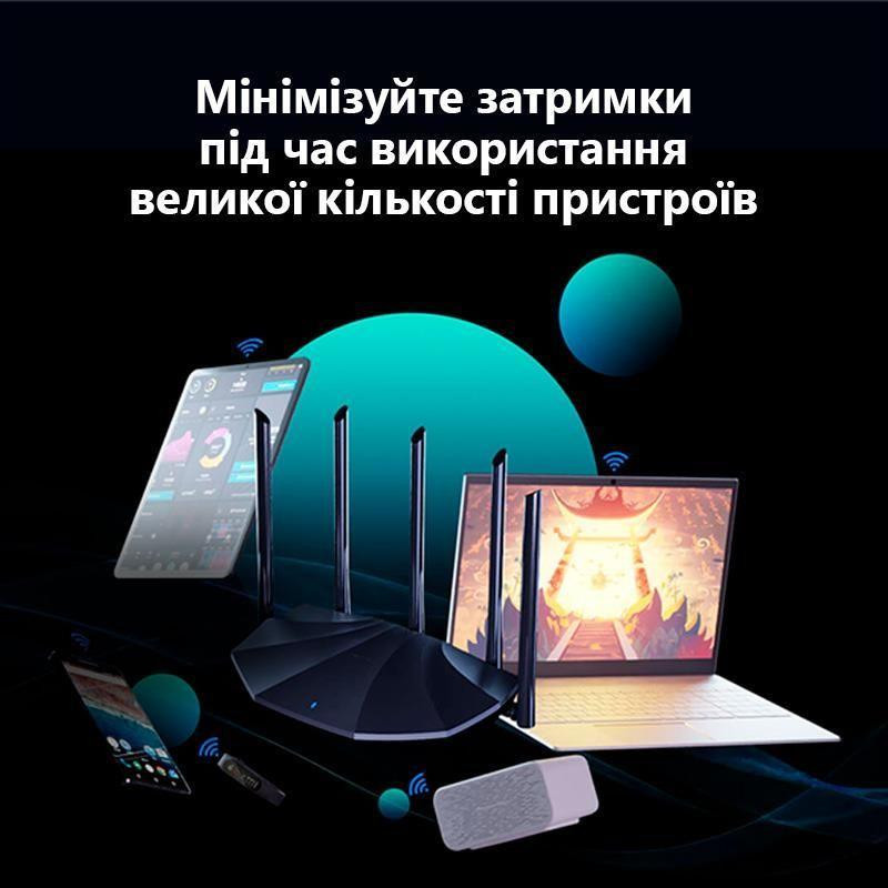 Бездротовий маршрутизатор (роутер) Tenda RX2 Pro