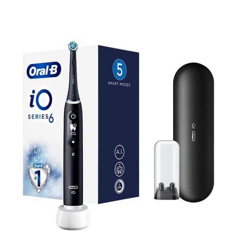 Електрична зубна щітка Oral-B iO Series 6 iOM6.1B6.3DK Black