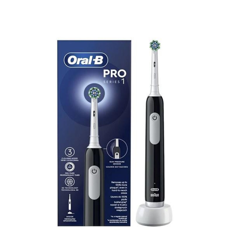 Електрична зубна щітка Oral-B PRO1 D305.513.3 Black