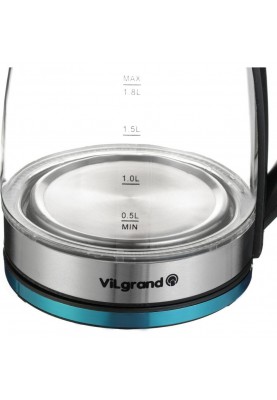 Електрочайник ViLgrand VL1188GK black