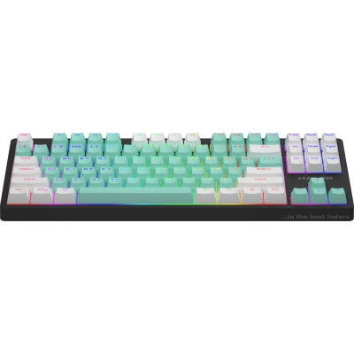 Клавіатура HATOR Rockfall 2 Mecha Signature Edition Black/Mint/White (HTK-520-BMW)