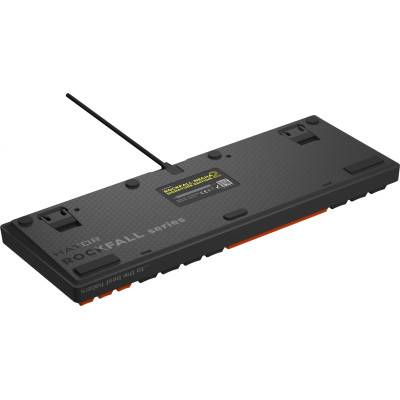 Клавіатура HATOR Rockfall 2 Mecha Signature Edition Black/Orange/Black (HTK-520-BOB)