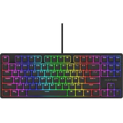 Клавіатура HATOR Rockfall 2 Optica TKL Black Switch Black (HTK-730)