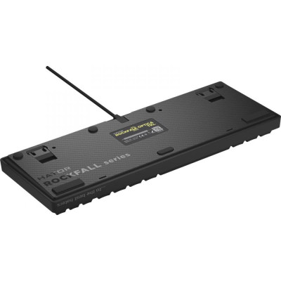 Клавіатура HATOR Rockfall 2 Optica TKL Black Switch Black (HTK-730)