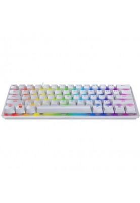 Клавіатура Razer Huntsman mini Mercury Red Switch RU White (RZ03-03392200-R3R1)