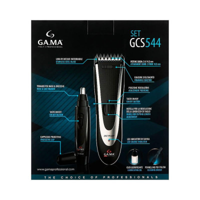 Машинка для стрижки+триммер Ga.Ma GCS544