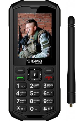 Мобільний телефон Sigma mobile X-treme PA68 Wave Black