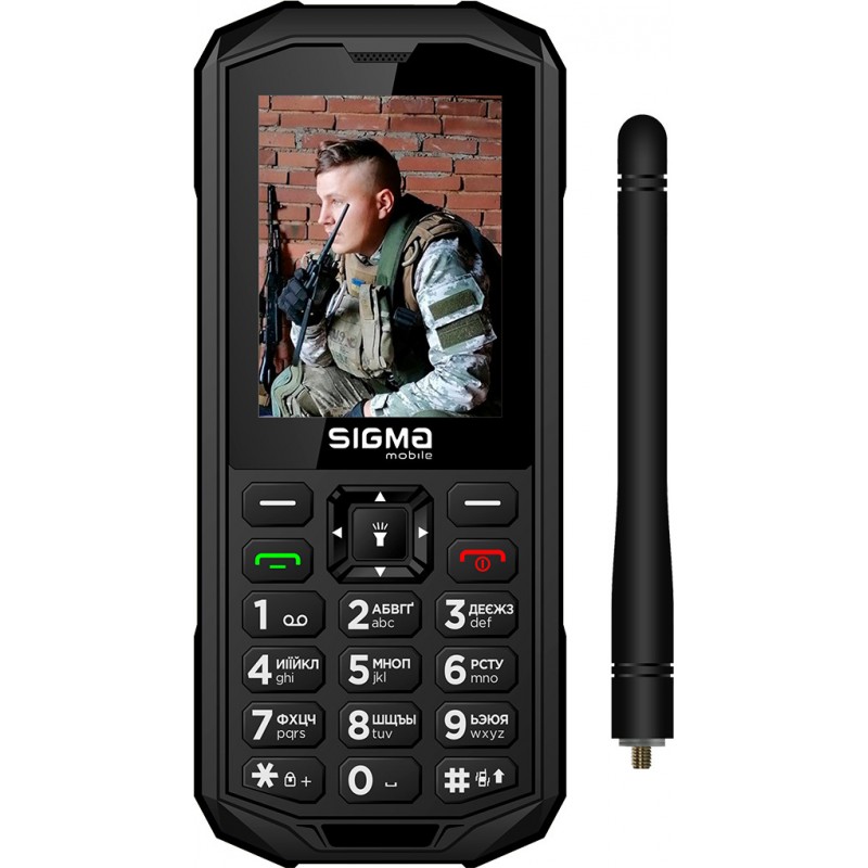 Мобільний телефон Sigma mobile X-treme PA68 Wave Black