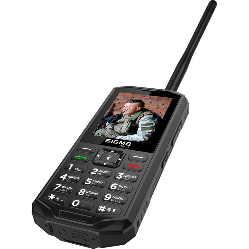 Мобільний телефон Sigma mobile X-treme PA68 Wave Black