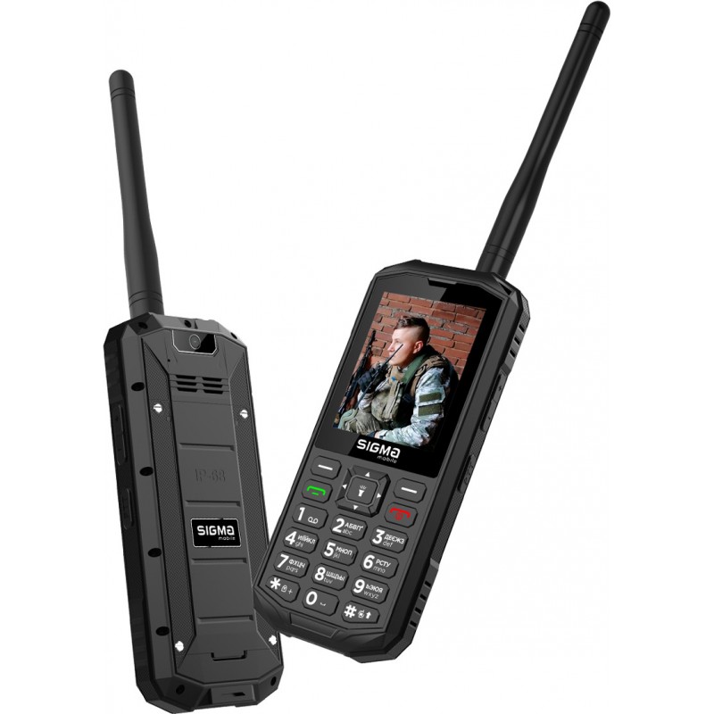 Мобільний телефон Sigma mobile X-treme PA68 Wave Black