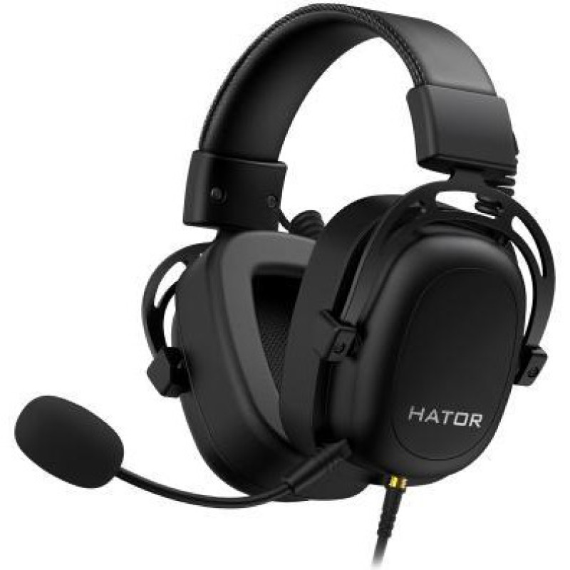 Навушники з мікрофоном HATOR Hypergang 2 Black (HTA-910)