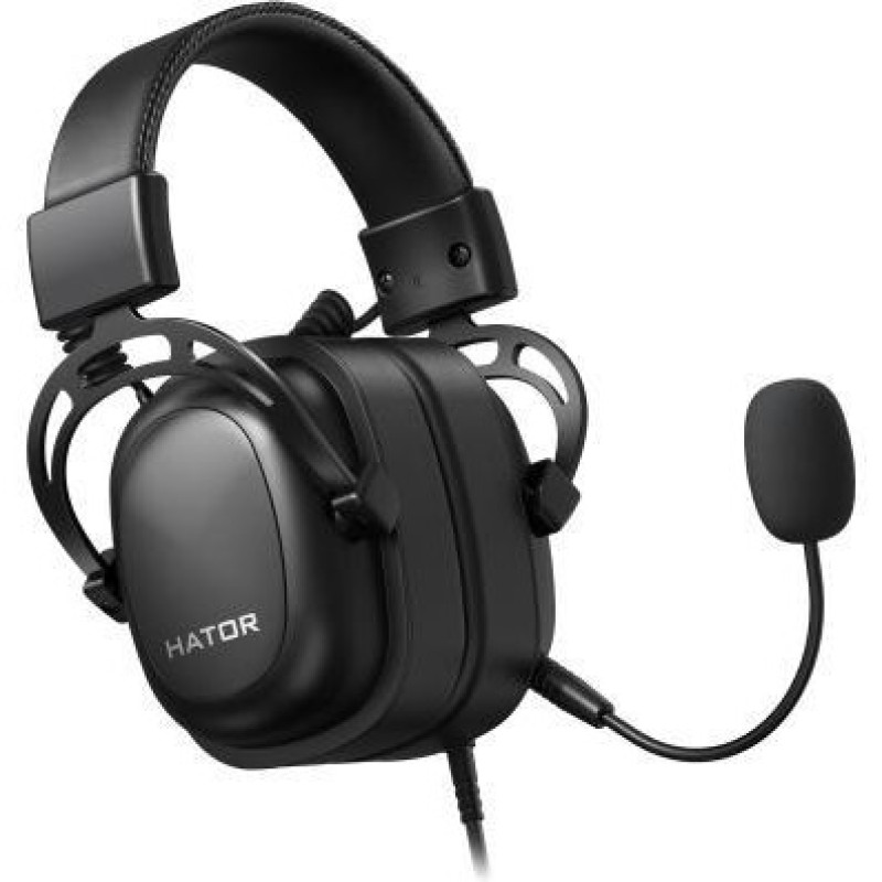 Навушники з мікрофоном HATOR Hypergang 2 Black (HTA-910)