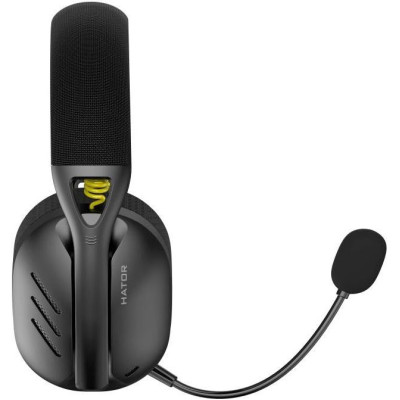 Навушники з мікрофоном HATOR Hyperpunk 2 Wireless Tri-mode Black (HTA-855)