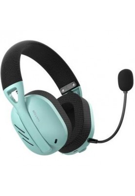 Навушники з мікрофоном HATOR Hyperpunk 2 Wireless Tri-mode Black/Mint (HTA-858)