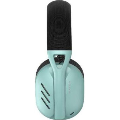 Навушники з мікрофоном HATOR Hyperpunk 2 Wireless Tri-mode Black/Mint (HTA-858)