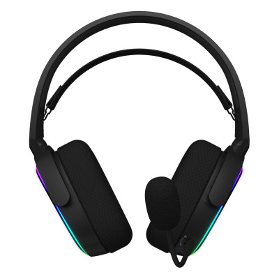 Навушники з мікрофоном HATOR Phoenix Wireless RGB Tri-mode Black (HTA-870)