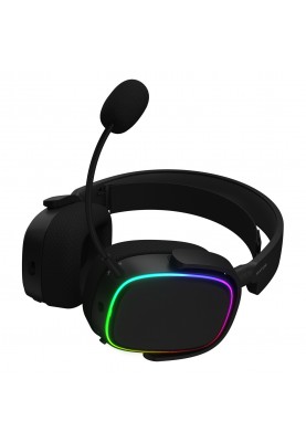 Навушники з мікрофоном HATOR Phoenix Wireless RGB Tri-mode Black (HTA-870)