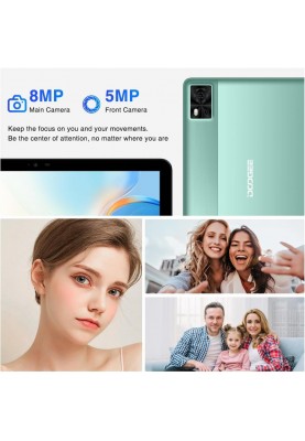 Планшет DOOGEE T10E 4/128GB Mint Green