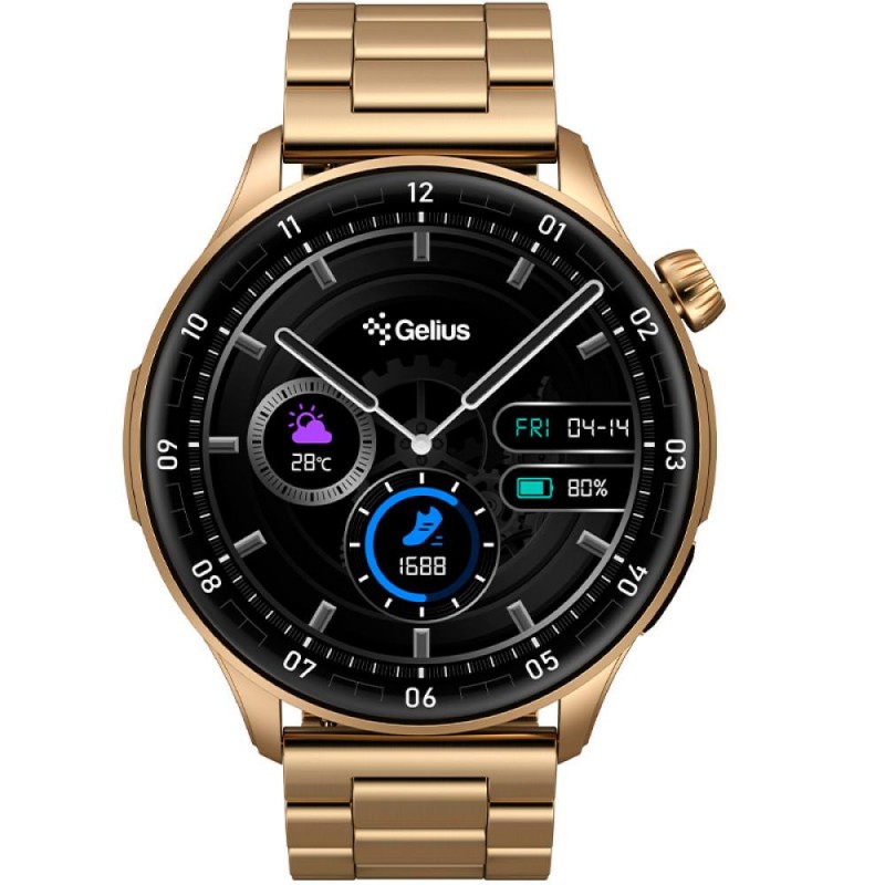 Смарт-годинник Gelius Pro GP-SW010 Amazwatch GT3 Bronze Gold (2099900942570)