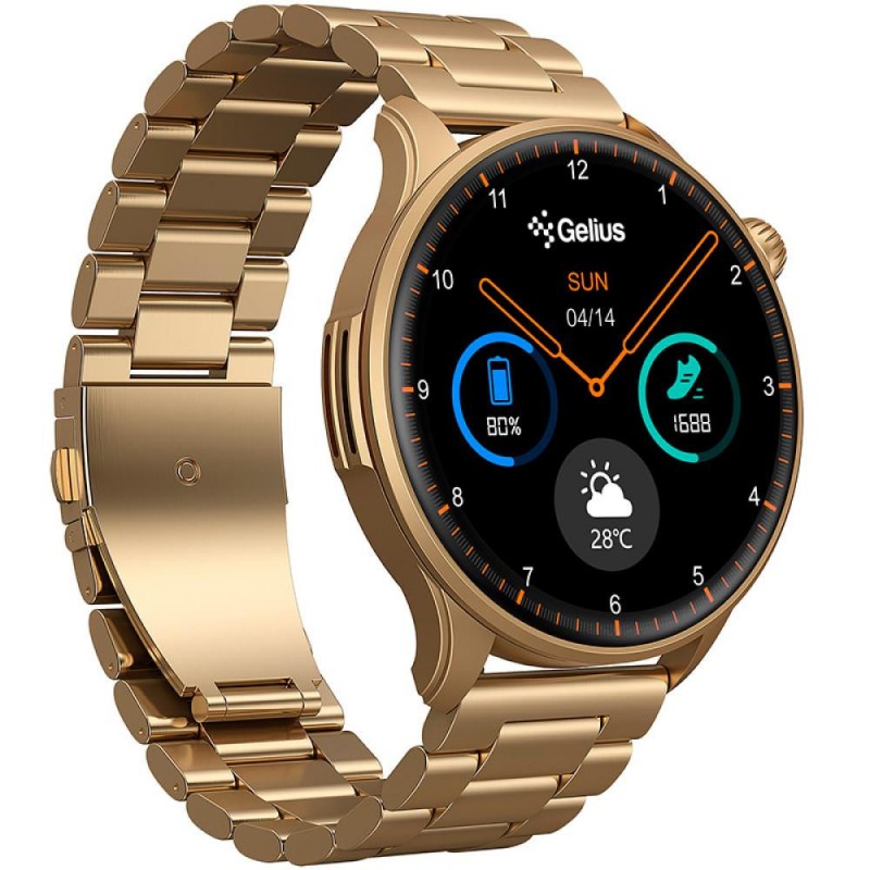 Смарт-годинник Gelius Pro GP-SW010 Amazwatch GT3 Bronze Gold (2099900942570)