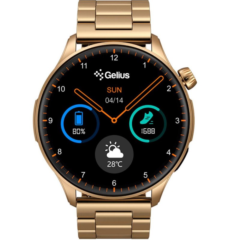 Смарт-годинник Gelius Pro GP-SW010 Amazwatch GT3 Bronze Gold (2099900942570)