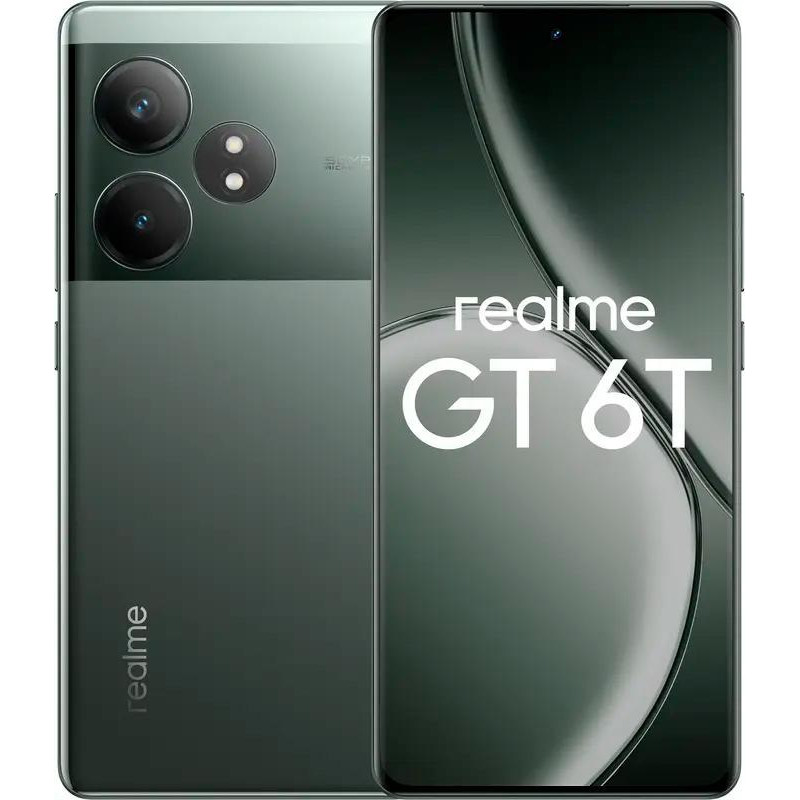 Смартфон realme GT 6T 12/256GB Razor Green