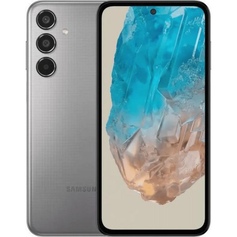 Смартфон Samsung Galaxy M35 5G 6/128GB Gray (SM-M356BZAB)